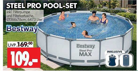 STEEL PRO POOL-SET
