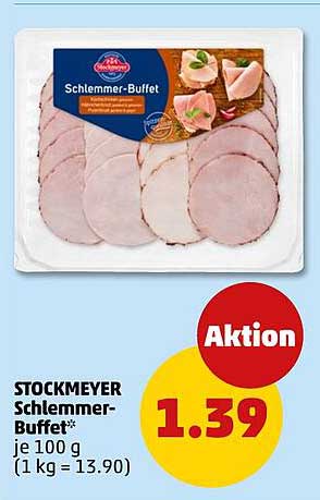 STOCKMEYER Schlemmer-Buffet* je 100 g (1 kg = 13.90)
