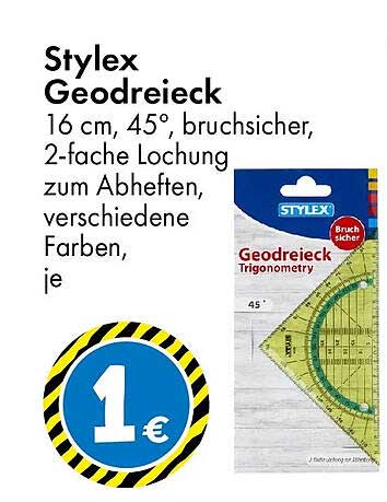 Stylex Geodreieck