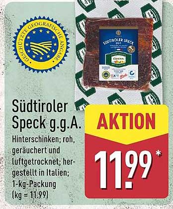 Südtiroler Speck g.g.A.