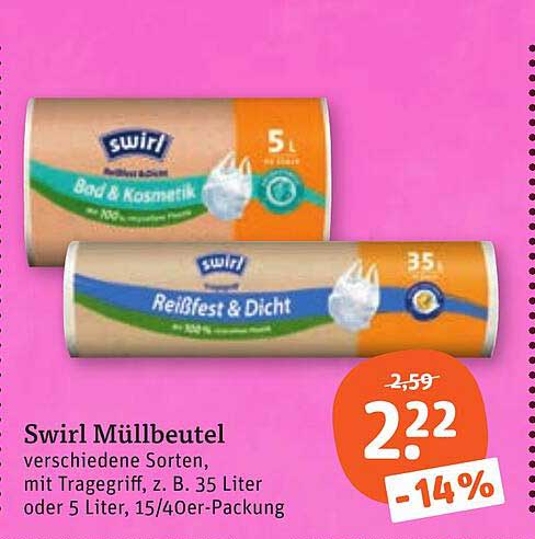 Swirl Müllbeutel