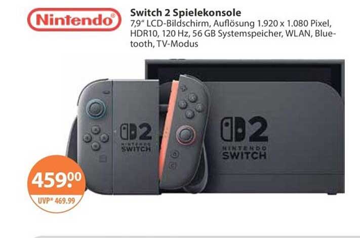 Switch 2 Spielekonsole