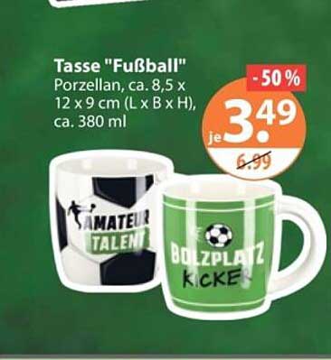 Tasse "Fußball"