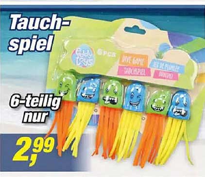 Tauchspiel 6-teilig nur