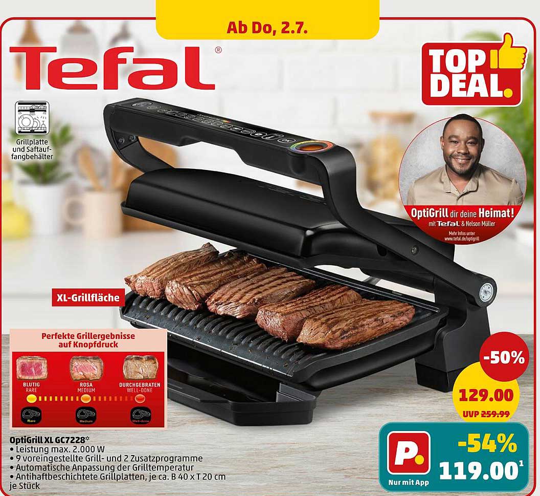Tefal OptiGrill XL GC7228*