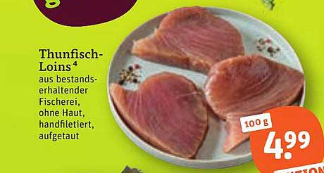 Thunfisch-Loins