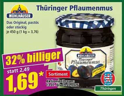 Thüringer Pflaumenmus