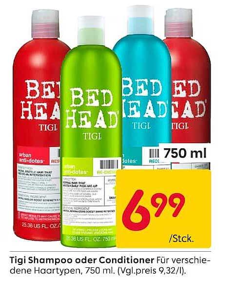 Tigi Shampoo oder Conditioner
