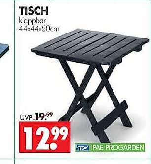 TISCH klappbar 44x44x50cm
