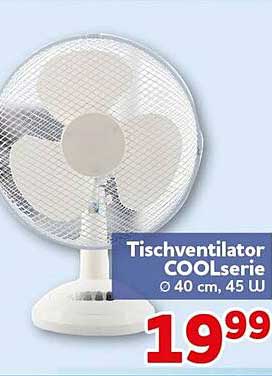 Tischventilator COOLserie Ø 40 cm, 45 U