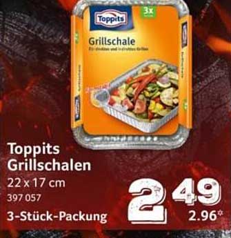 Toppits Grillschalen