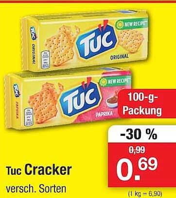 Tuc Cracker versch. Sorten