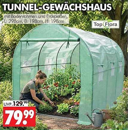 TUNNEL-GEWÄCHSHAUS