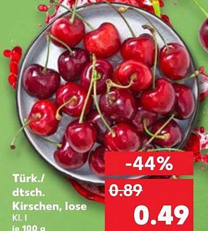 Türk./ dt.sch. Kirschen, lose