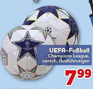 UEFA-Fußball Champions League, versch. Ausführungen