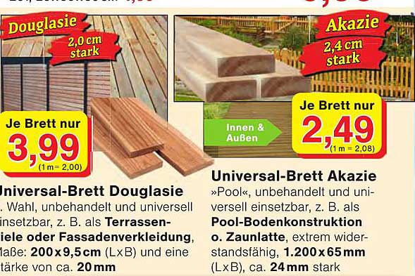 Universal-Brett Douglasie