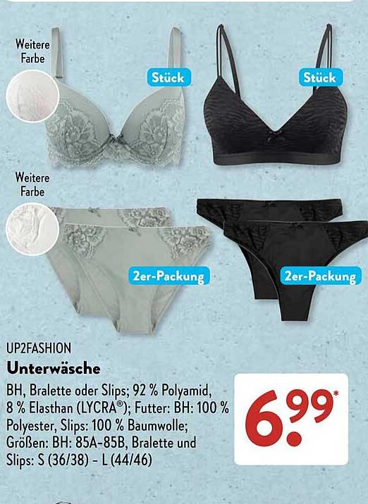 UP2FASHION Unterwäsche