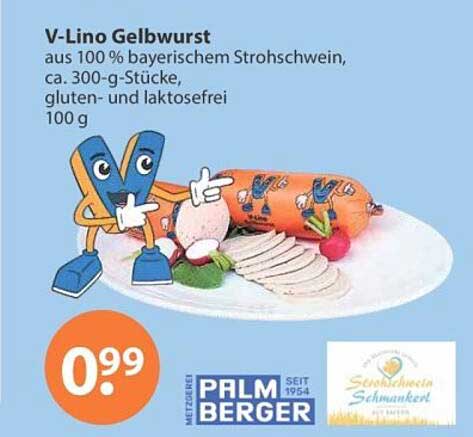 V-Lino Gelbwurst