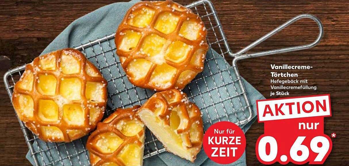 Vanillecreme-Törtchen