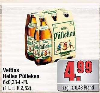 Veltins Helles Pülleken