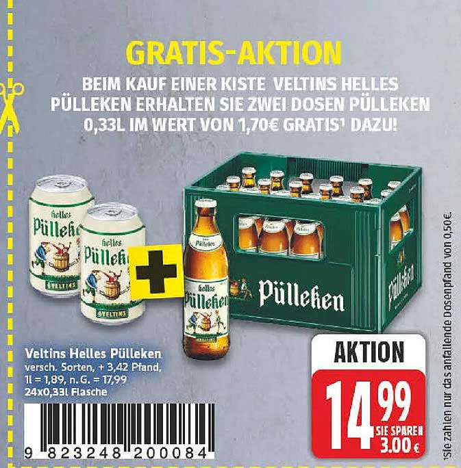 Veltins Helles Pülleken