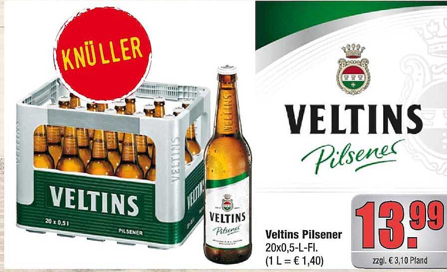 Veltins Pilsener 20x0,5-L-Fl.