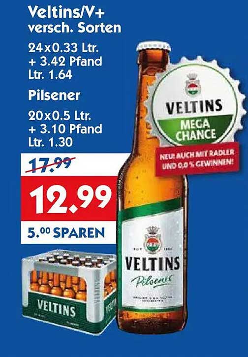 Veltins/V+ versch. Sorten