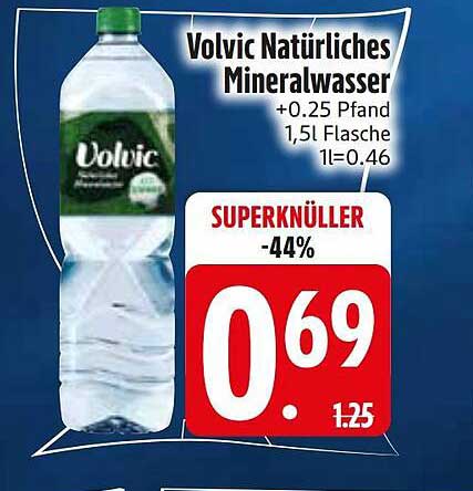 Volvic Natürliches Mineralwasser