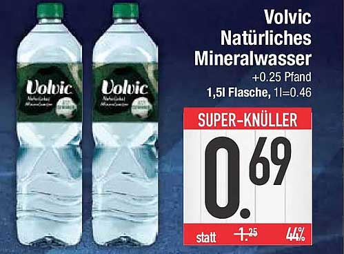 Volvic Natürliches Mineralwasser