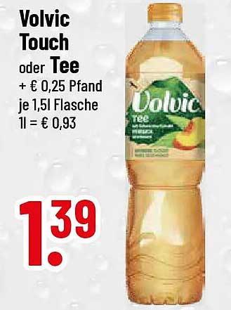 Volvic Touch oder Tee
