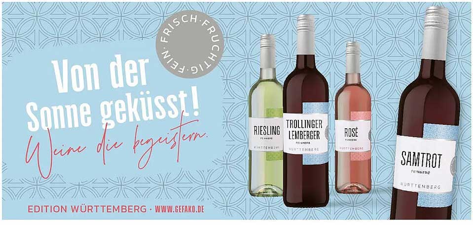 Von der Sonne geküsst! Weine die begeistern.