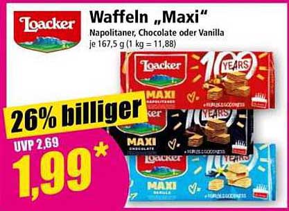 Waffeln „Maxi“
