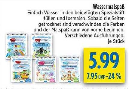 Wassermalspaß