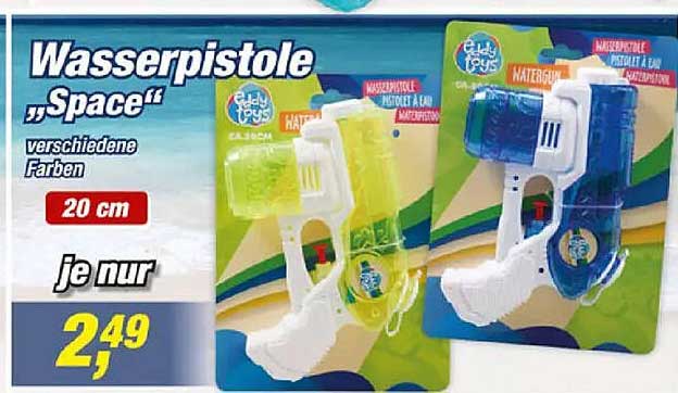Wasserpistole „Space“