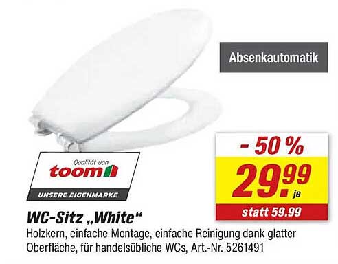 WC-Sitz „White“