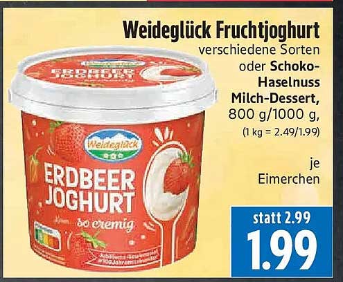 Weideglück Fruchtjoghurt