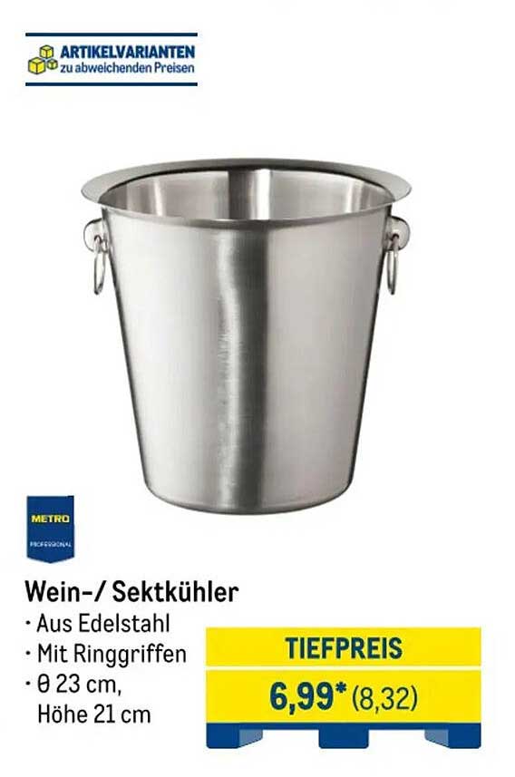 Wein-/ Sektkühler
