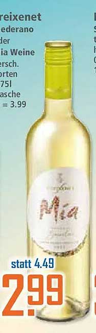 Weißwein der Marke Treixenet Cederano aus Spanien, trocken, 0,75l Flasche