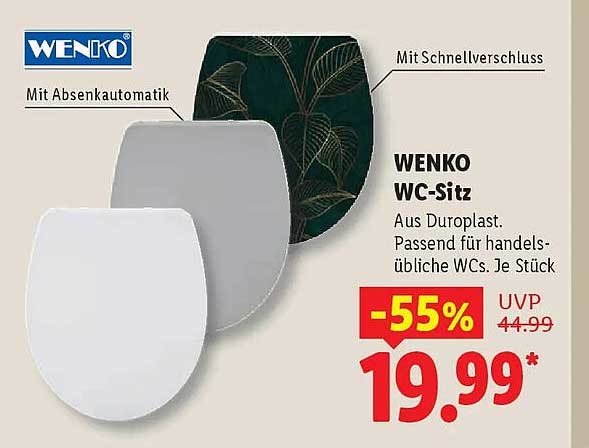 WENKO WC-Sitz