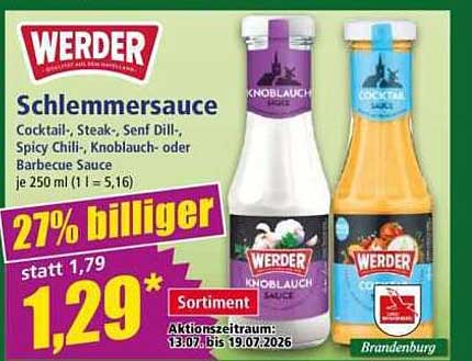 Werder Schlemmersauce