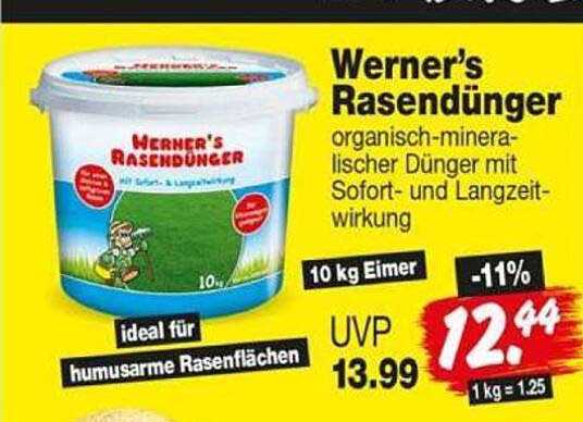 Werner’s Rasendünger