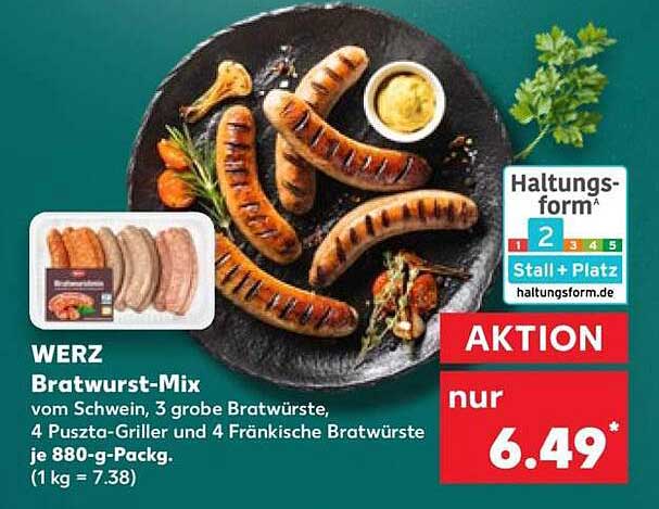 WERZ Bratwurst-Mix