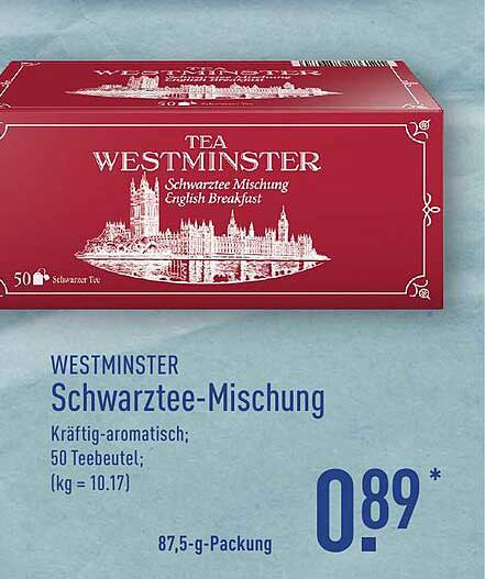 WESTMINSTER Schwarztee-Mischung
