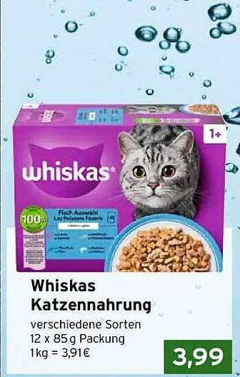 Whiskas Katzennahrung