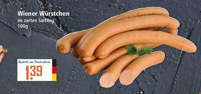 Wiener Würstchen im zarten Saitling 100g