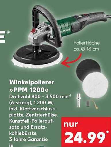 Winkelpolierer »PPM 1200«