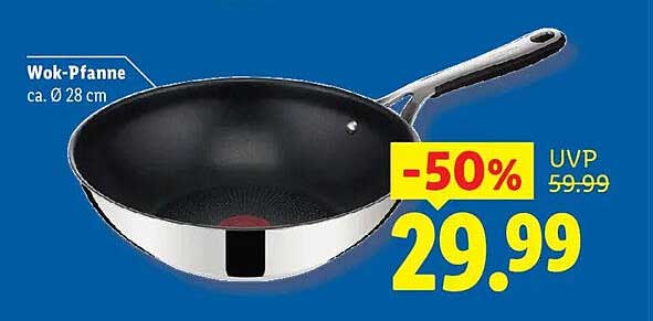 Wok-Pfanne ca. Ø 28 cm