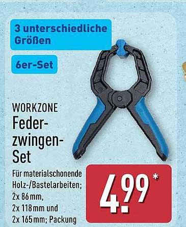 WORKZONE Federzwingen-Set