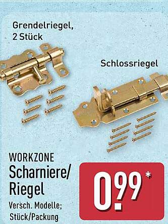 WORKZONE Scharniere/Riegel