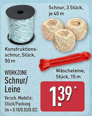 WORKZONE Schnur/Leine